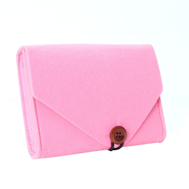 Youyo Túi Nỉ Mini Đựng Chìa Khóa / Thẻ Nhớ / Tai Nghe