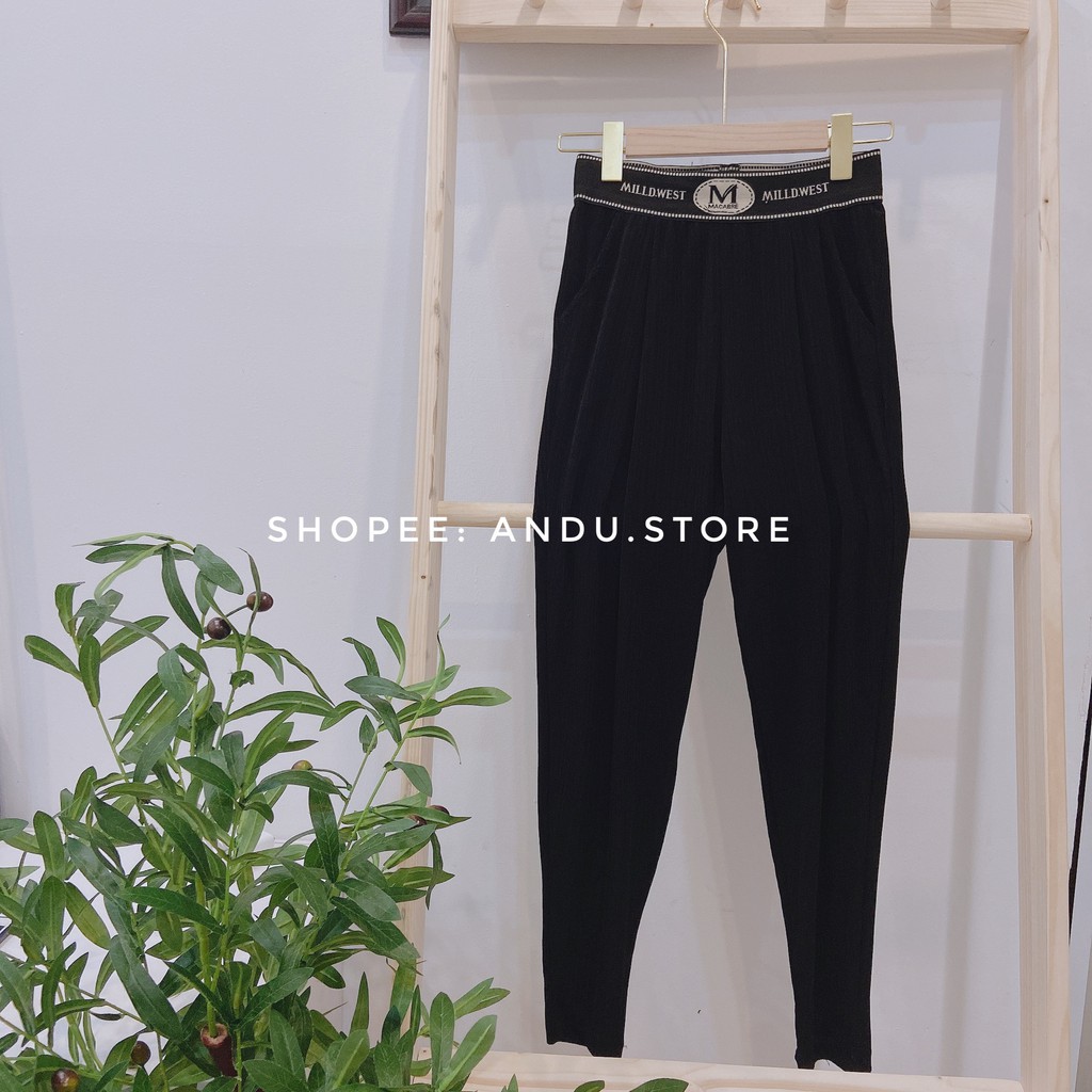 Quần bom nữ cạp chun 💗RẺ ĐẸP💗 chất tăm lạnh siêu co dãn, không bai dão