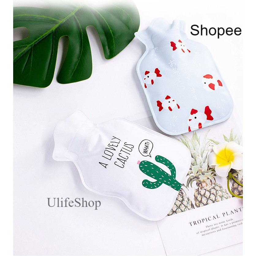 Túi sưởi mini hình cute 3 lớp