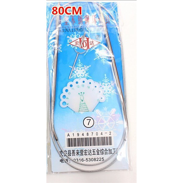 Kim đan vòng inox 80cm
