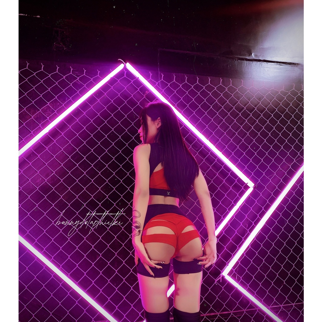 Bộ đai áo và quần tập twerk, sexydance, pole dance, exotic