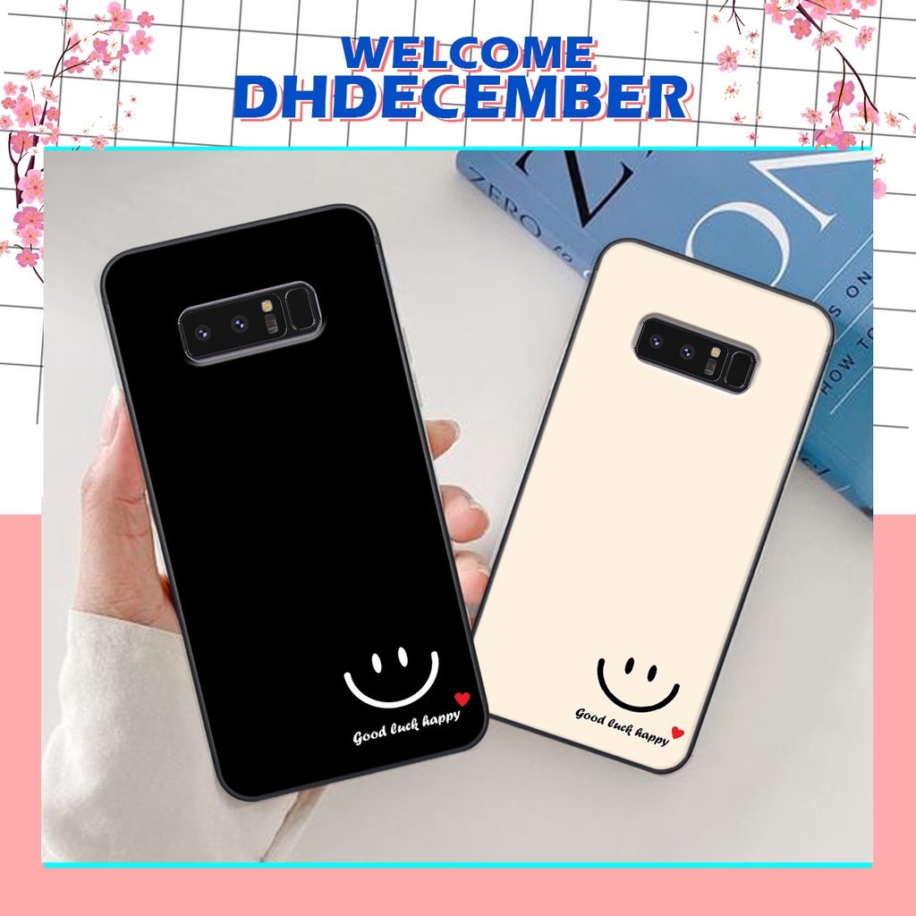 Ốp lưng Samsung  NOTE 8 in hình nice ,good luck happy ốp xinh viền dẻo đẹp chất