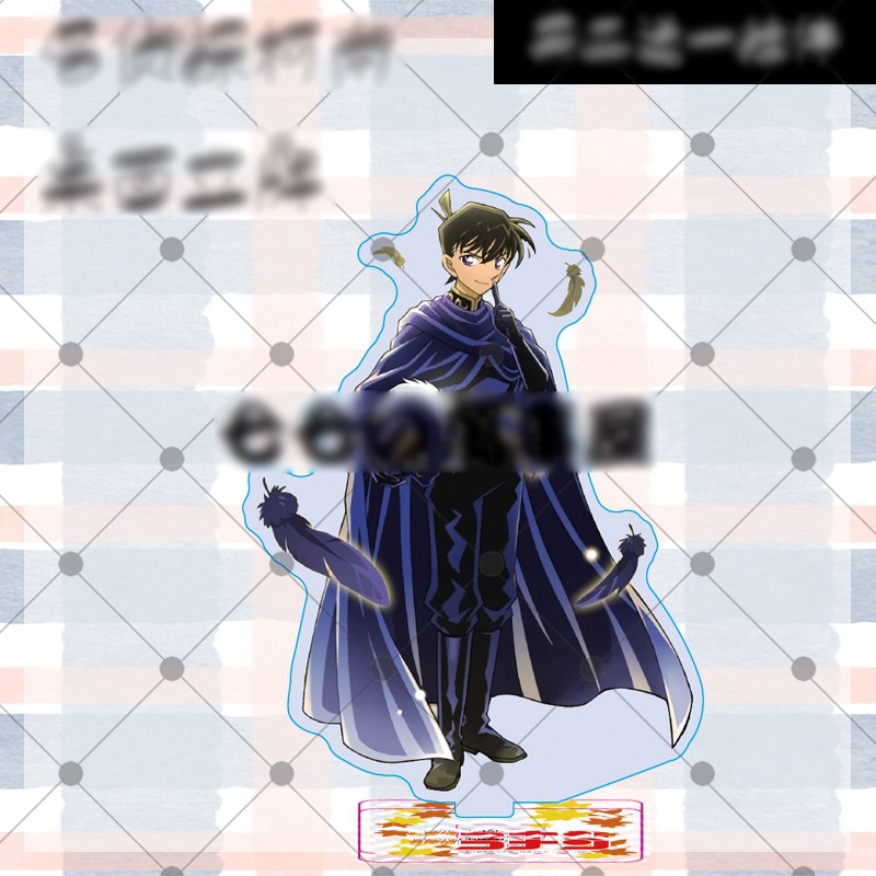 Standee Conan Thám tử lừng danh tượng acrylic standee anime mica chibi trang trí trưng bày mô hình