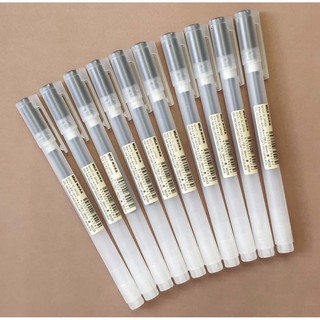 Bút gel Muji dạng nắp gài (Japan) - Hàng chính hãng