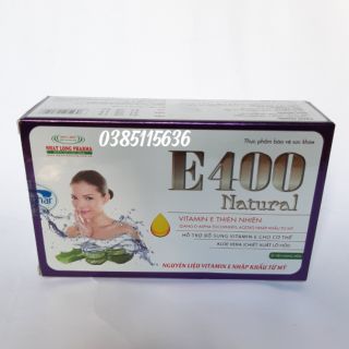 Vitamin E thiên nhiên E400 Natural