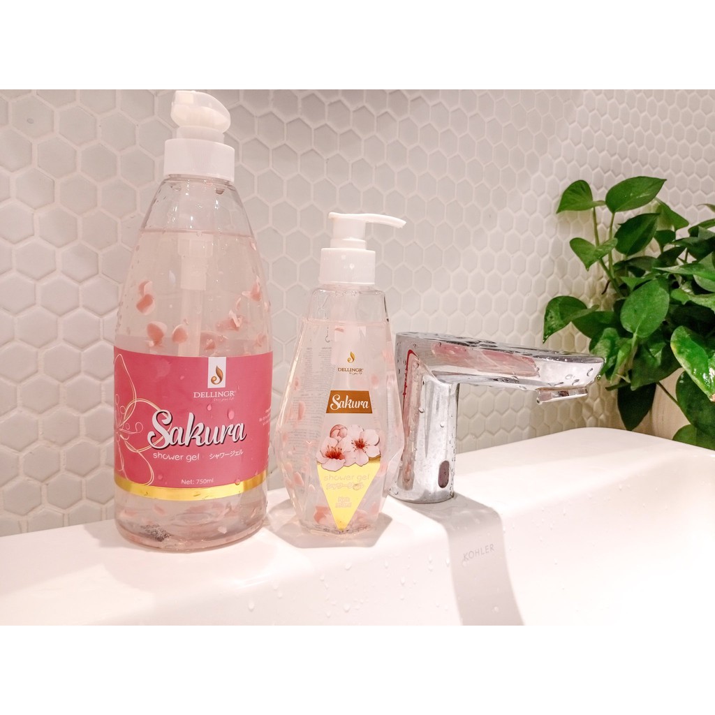 Sữa Tắm Sakura - Thơm Mềm Mịn Da (chiết xuất hoa anh đào, chống lão hóa làn da) | BigBuy360 - bigbuy360.vn