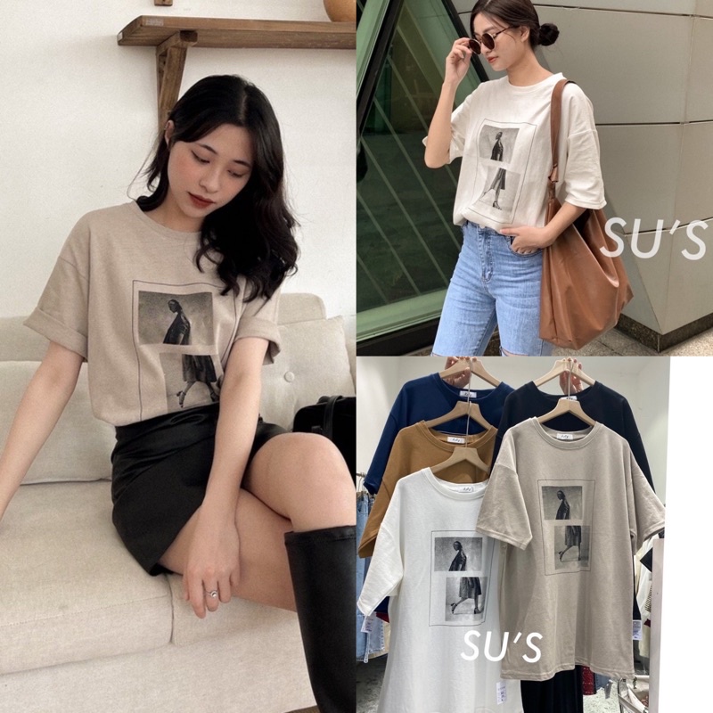 [Ảnh thật/Video]Áo phông in hình Kaisan chất đẹp Hàn Quốc | BigBuy360 - bigbuy360.vn