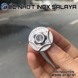 ỐC NHỚT INOX SALAYA CHO XE MÁY