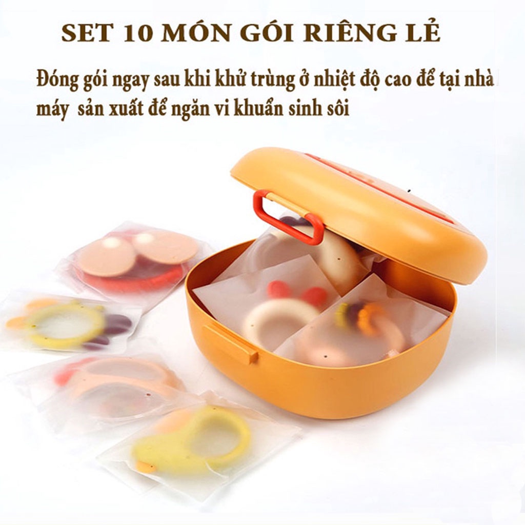 Bộ đồ chơi xúc xắc cho bé gặm nướu cho bé sơ sinh