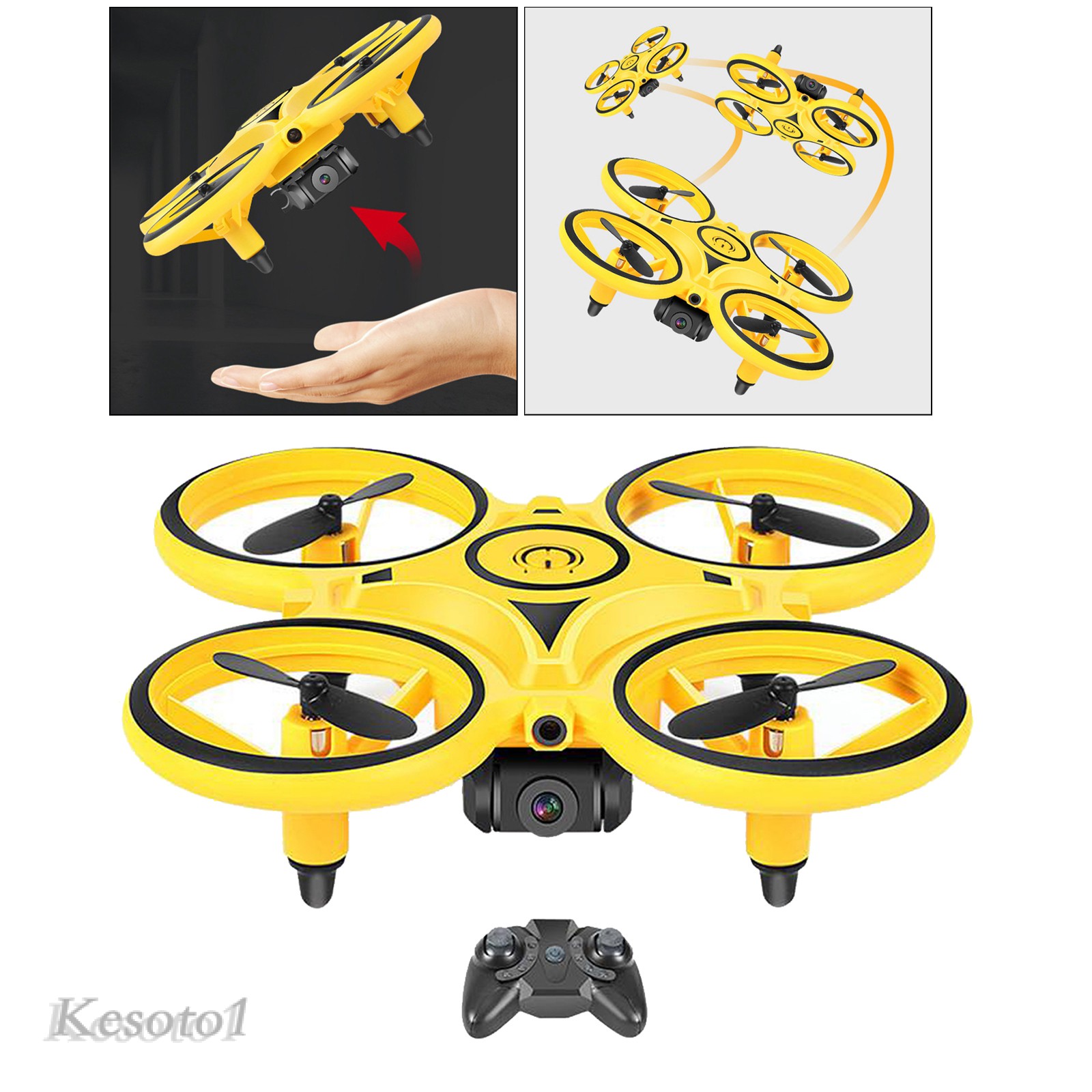 RC RC Máy Bay Điều Khiển Từ Xa Có Camera 3d Hover Hd Kesto1