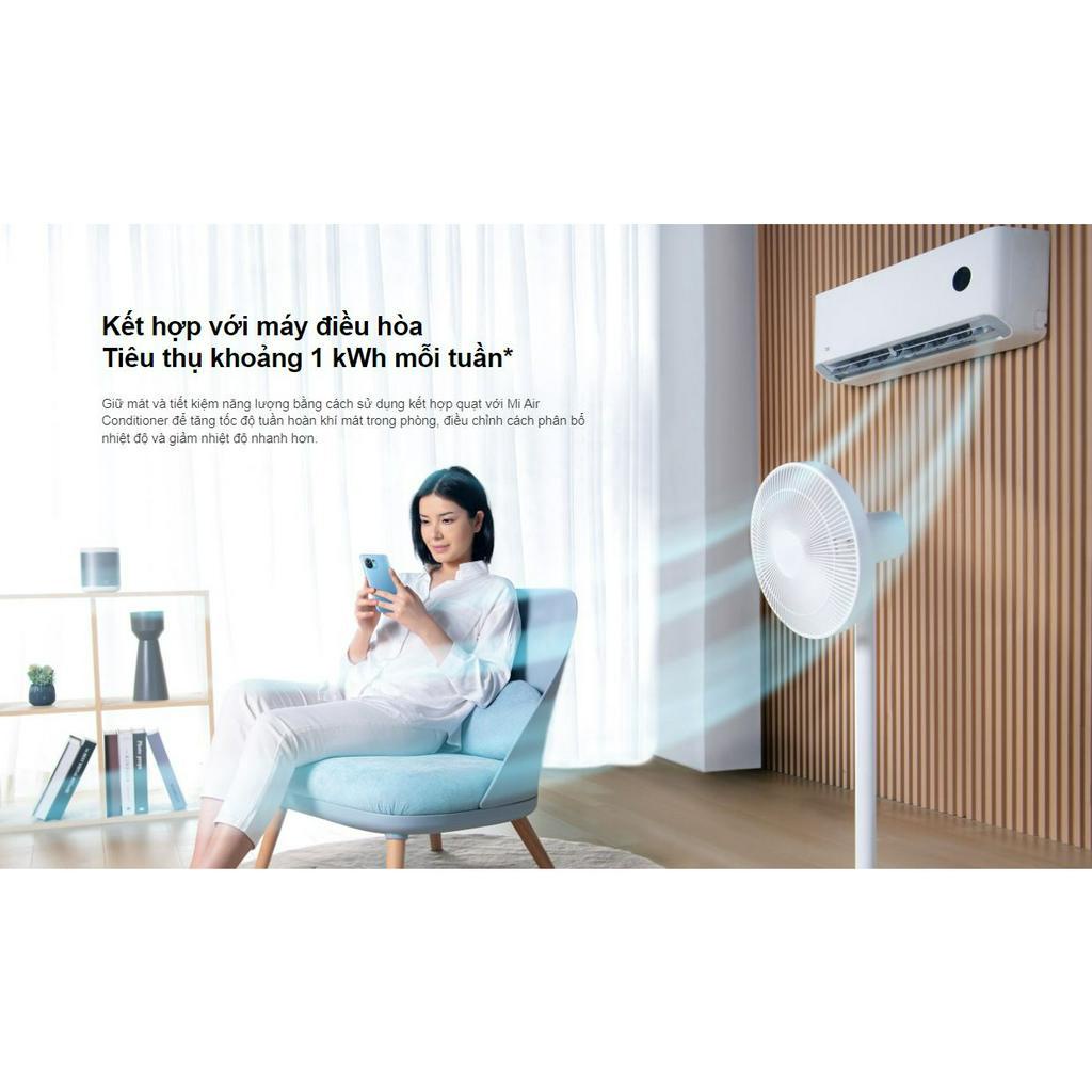 Quạt Đứng Thông Minh Xiaomi Mi Smart Standing Fan 2 Lite l Hàng Chính Hãng | Bảo Hành 12T | Mimax Store
