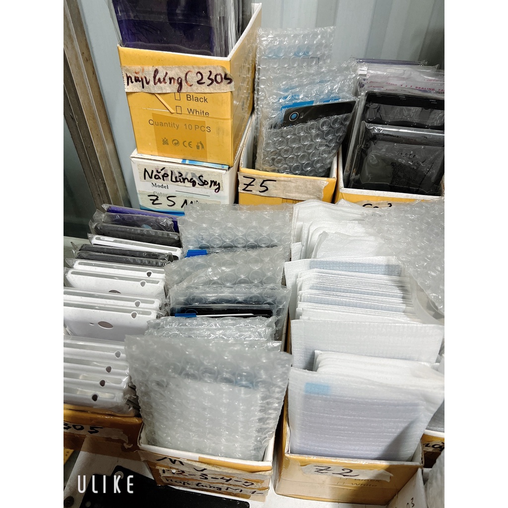Sony Xperia Z,Z1,Z1S,Z2,Z3,Z4,Z5,C2305,C3 Dual,C4,D2305,M4,M5,Z3mini- Nắp Lưng Ráp Máy Các Màu
