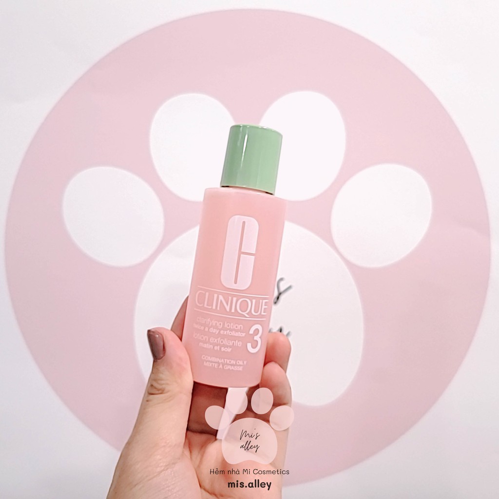 🌸CLINIQUE🌸Bill US| Nước hoa hồng cân bằng Clarifying Toner FULL & MINI