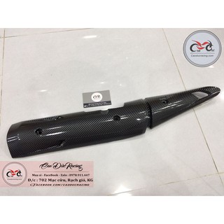 SIÊU RẺ - ốp pô lớn Ex150 - che bô lớn ex150 Sơn cacbon