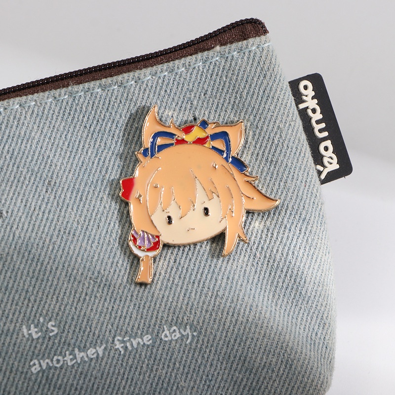 Huy Hiệu Cài Áo Hình Yoimiya Kamisato Ayaka