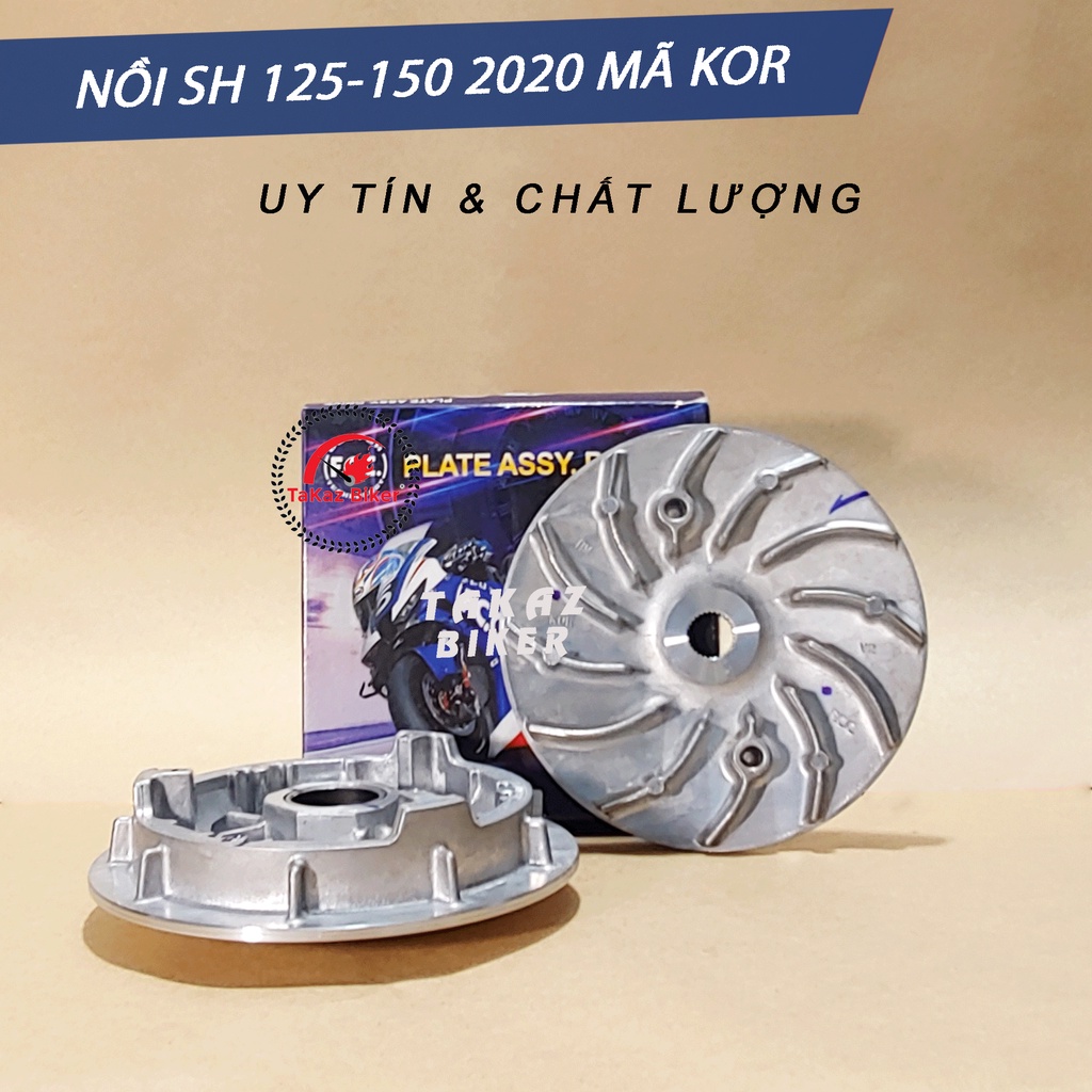 Chén bi và cánh quạt dùng cho xe SH Việt 125-150 Đời 2020 Hãng FCC Công Nghệ Japan