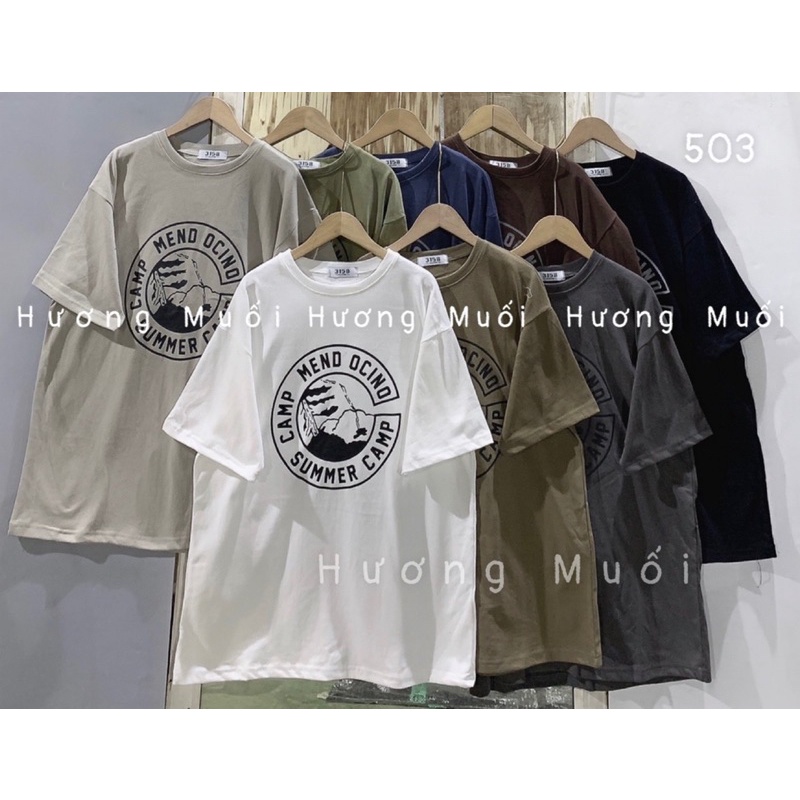Áo thun SUMMER CAMP - thun 3158 ảnh thật