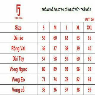 áo sơ mi nữ thái hòa dài tay