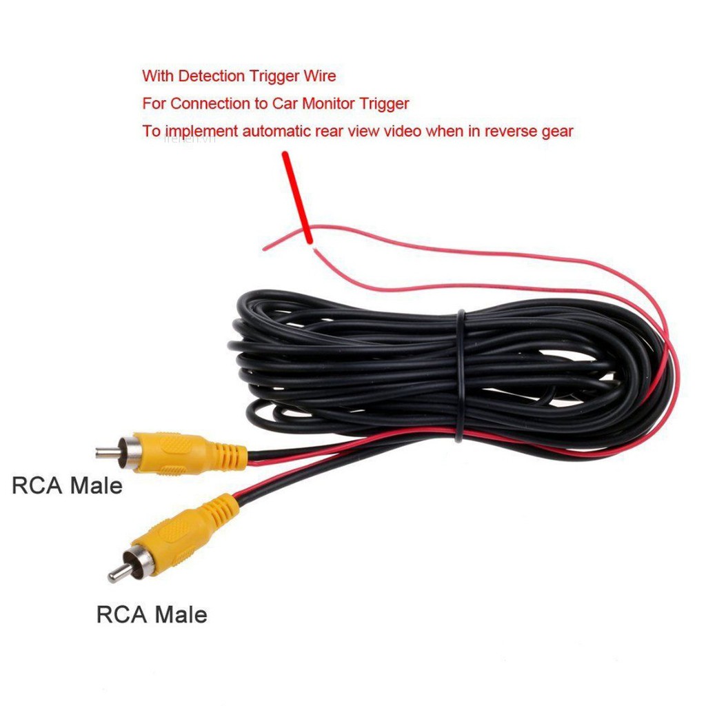 Dây cáp sạc cho camera lùi xe hơi 10m RCA | BigBuy360 - bigbuy360.vn