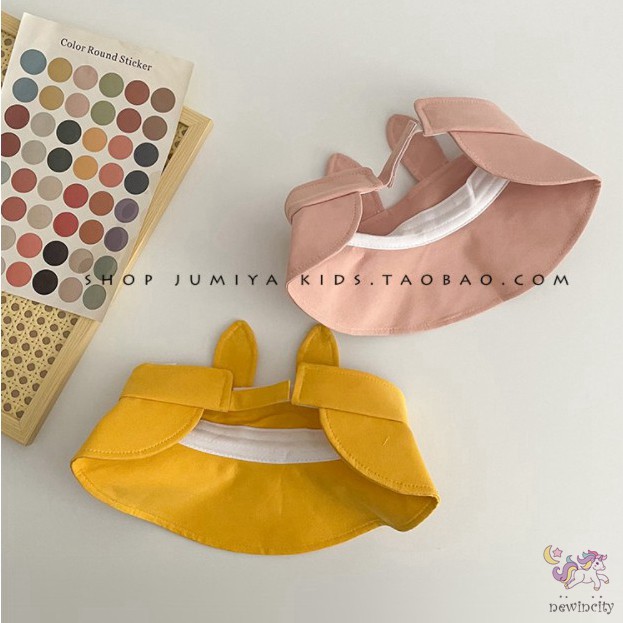 Mũ Tai Thỏ Chống Nắng Phong Cách Hàn Quốc Cho Bé