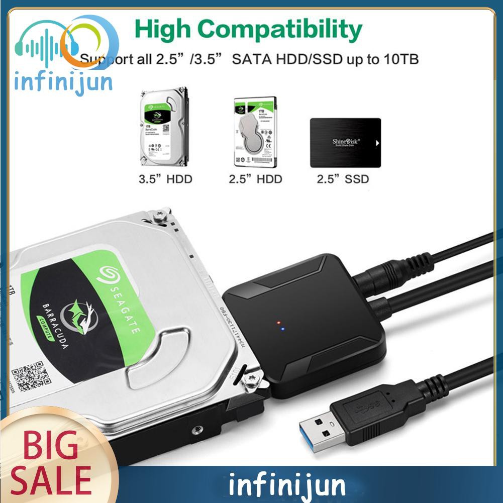 Cáp Chuyển Đổi Usb 3.0 Sang Sata Cho Ổ Cứng Hdd 2.5''