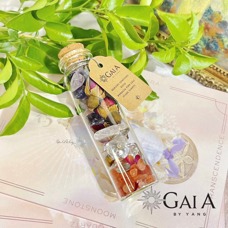 Lọ Sạc Năng Lượng Đá Thạch Anh Tím - Gaia By Yang