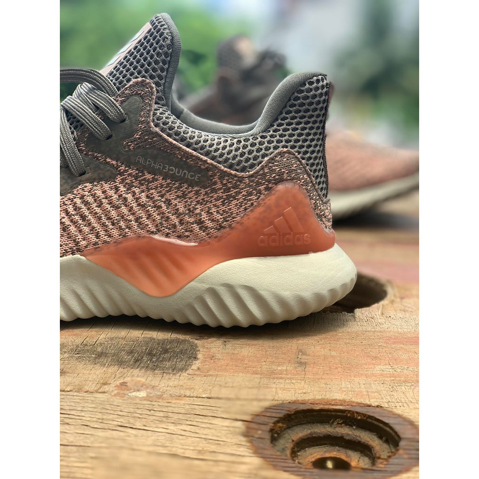 [Adidas giày]GIÀY SNEAKER ADIDAS ALPHABOUNCE BEYOND MÀU HỒNG ĐÁ 2018