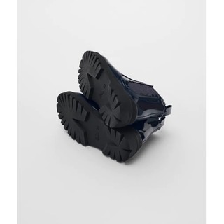 [AUTH - HÀNG SẴN] BOOTS ZARA CỔ CAO CHO BÉ   (Xanh navy - Size: 24)