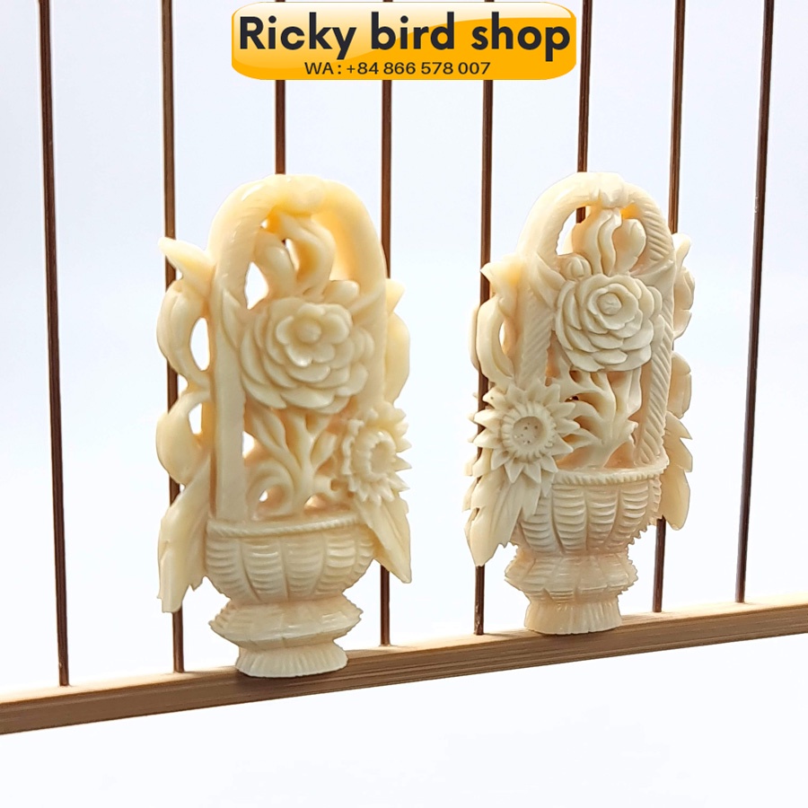 Gối cầu, bợ cầu cho lồng khuyên - Chạm nhiều tích đẹp