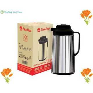 Phích Inox đựng nước nóng giữ nhiệt 1 Lit Rạng Đông 1040ST2