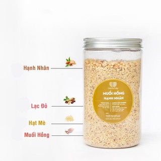 Muối hồng Hạnh Nhân muối hạt hữu cơ_300g