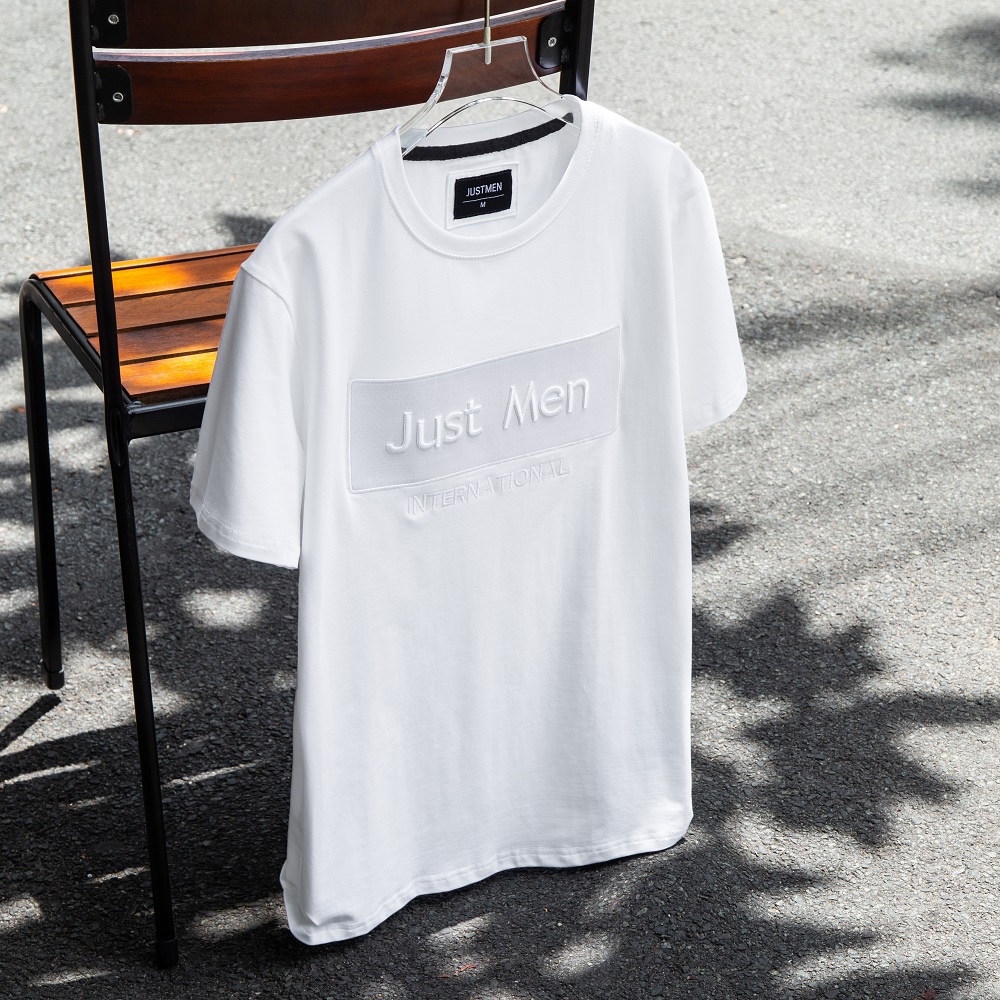 Áo Thun Nam Basic Logo Just Men 220101