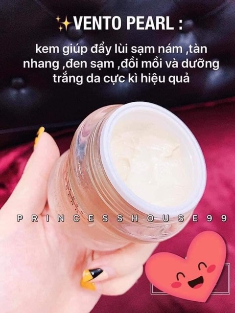 Kem Ngọc Trai Vento Vivere Pearl Rare Thuỵ Sĩ 50ml