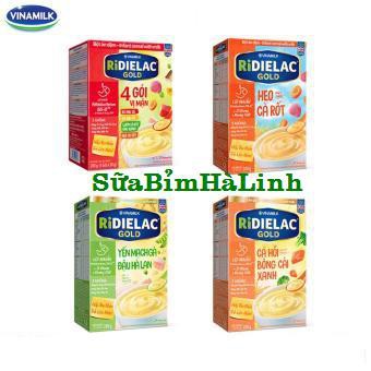 Bột ăn dặm RIDIELAC Vinamilk Đủ Vị ( hộp giấy 200g )