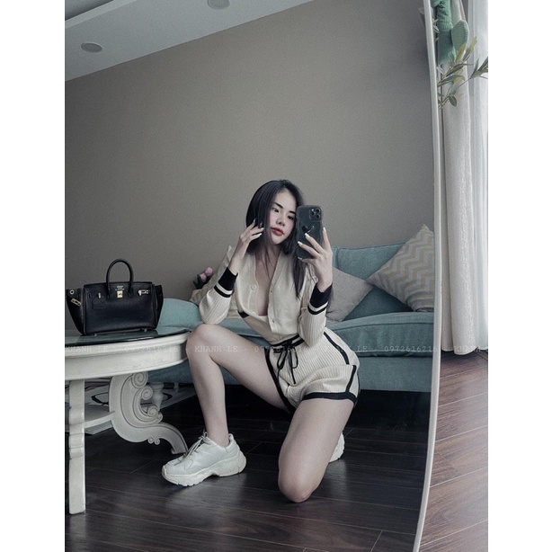 Sét len QC 2 màu be tím than