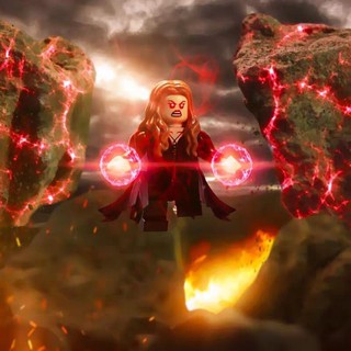 Lego mini figure mô hình nhân vật Marvel Wanda Scarlet witch