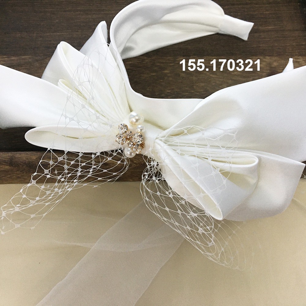 Băng đô cài tóc thời trang 3 lớp