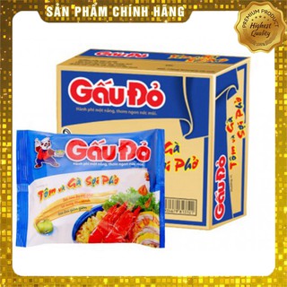 Thùng Mì Gấu Đỏ 63g (Thùng 30 gói)