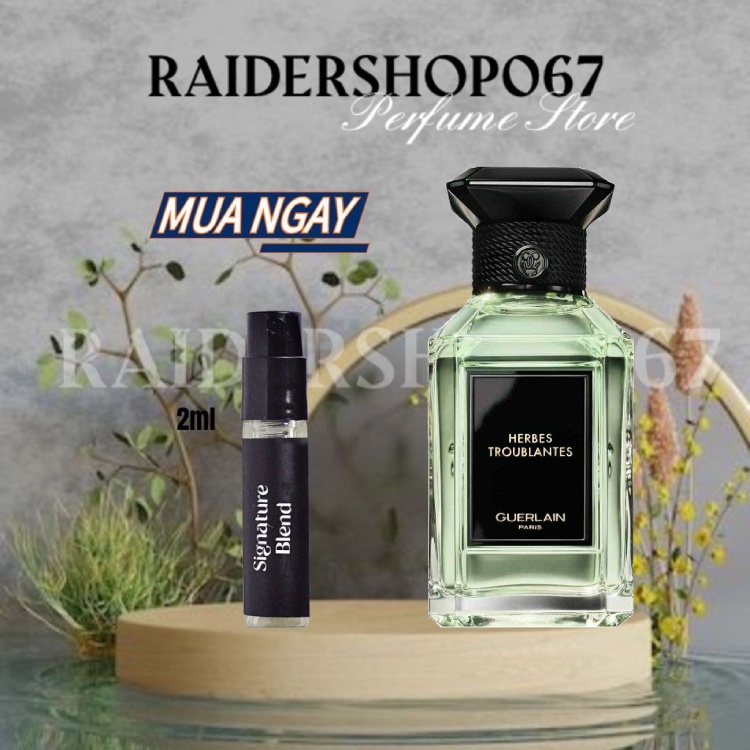 Nước Hoa HERBES TROUBLANTES New 2021 EDP