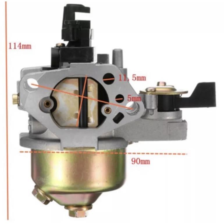 Bộ Chế Hòa Khí Cho May Bơm nươc Honda GX340 GX390 13HP 11HP Máy Phát Điện .