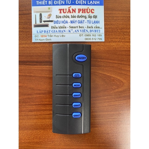 Remote điều khiển quạt Midea chính hãng