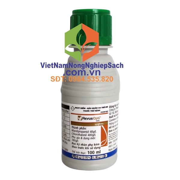 CHAI 100ML REVUS OPTI 440SC – THUỐC ĐẶC TR_Ị BỆNH THÁN THƯ, MỐC SƯƠNG TRÊN CÂY TRỒNG