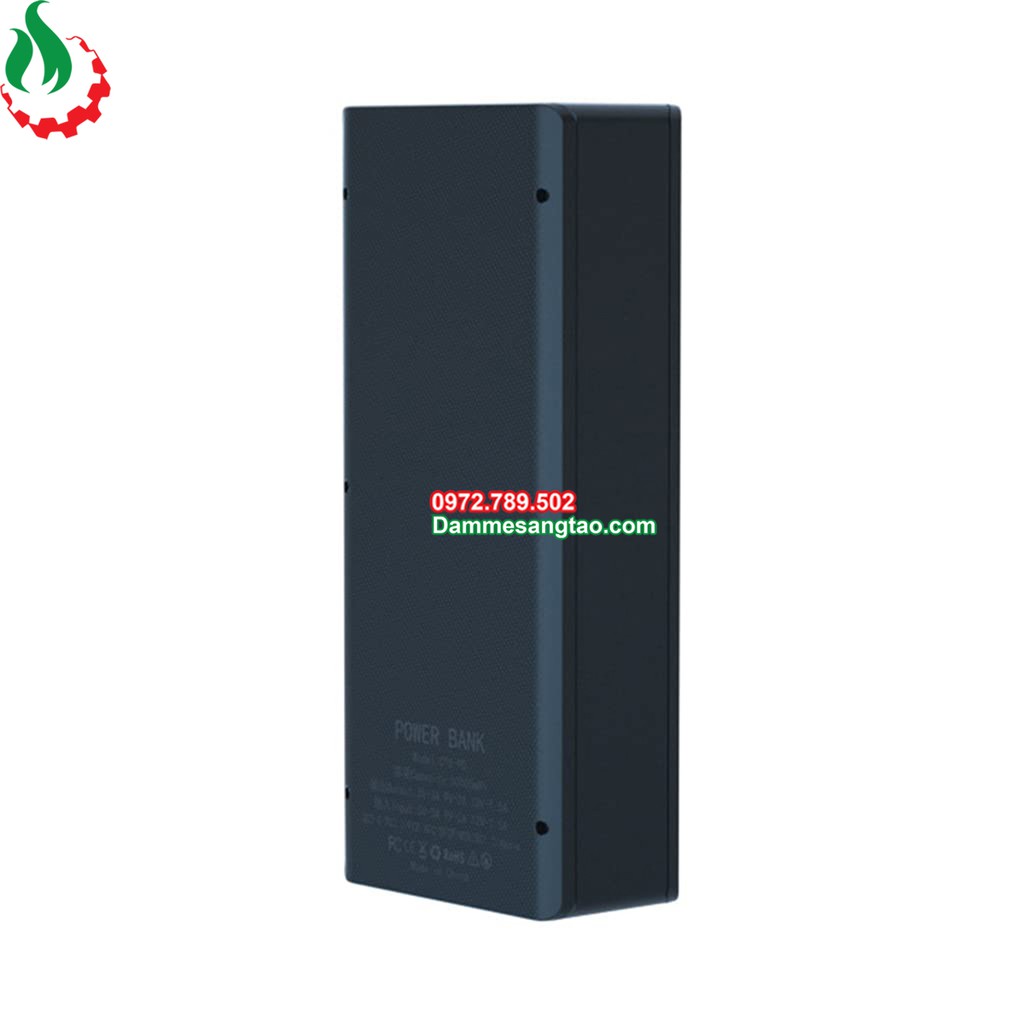 DMST Box sạc dự phòng 16 cell 18650 sạc nhanh không dây (Không pin)