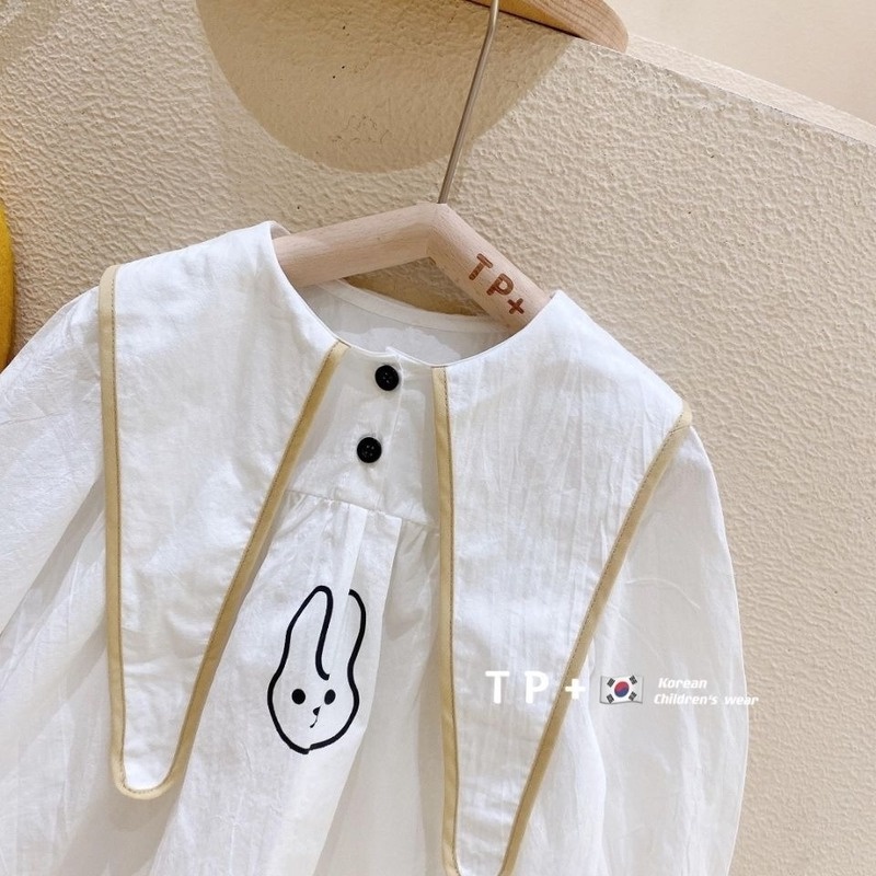 Đầm Công Chúa Phong Cách Hàn Quốc Xuân Thu Mới Cho Bé Gái