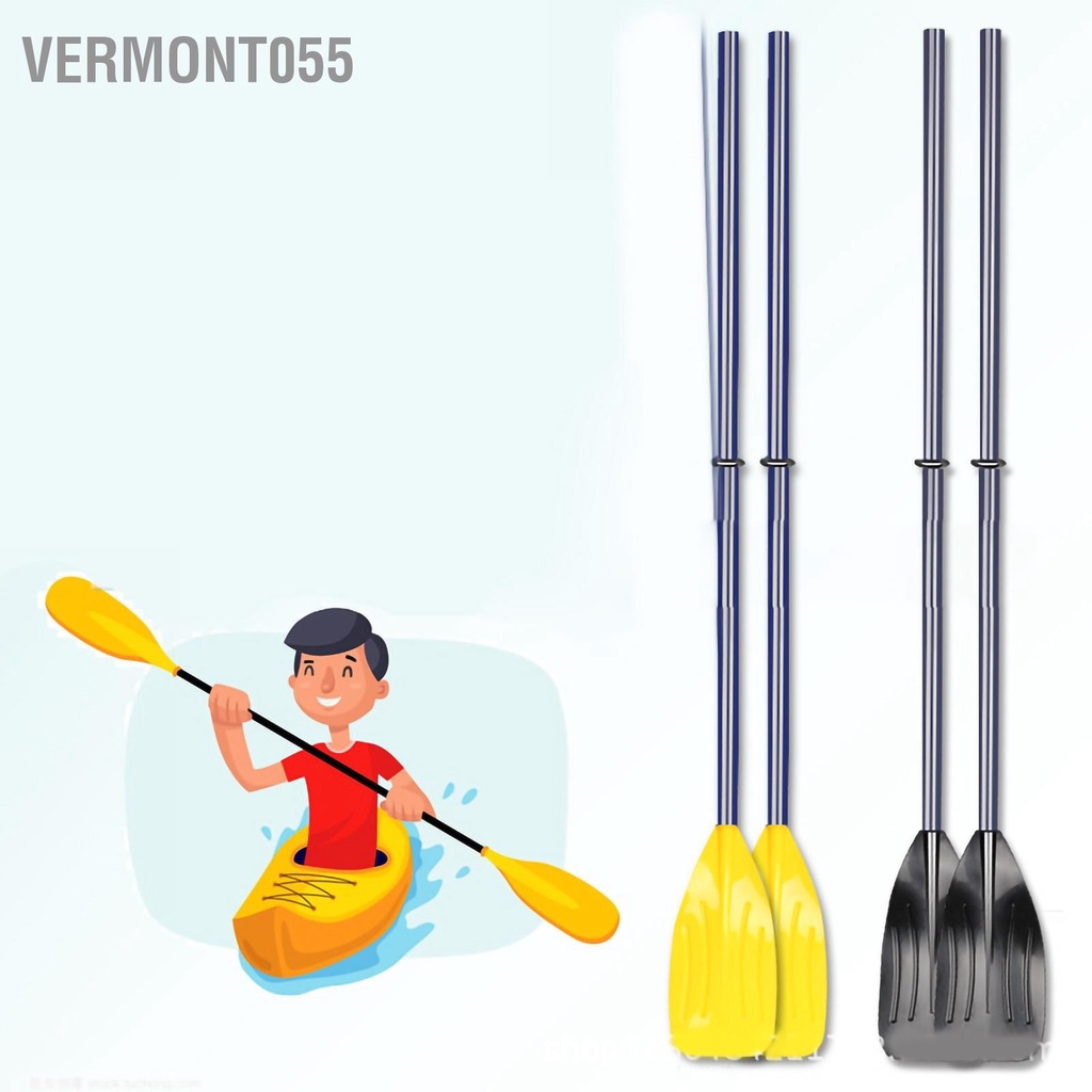 Có thể bán buôn 1 đôi Chèo thuyền kayak Tay nghề tinh tế Độ bền cao PVC Có thể tháo rời xuồng hạng nhẹ để chèo Vermont055 Hàng giao ngay