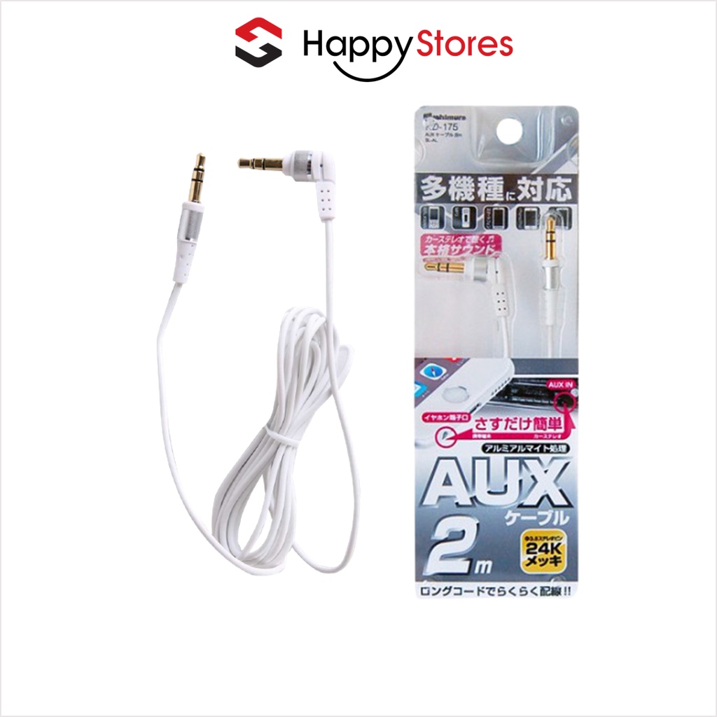 Cáp Âm Thanh Jack 3.5mm Kashimura Chính Hãng