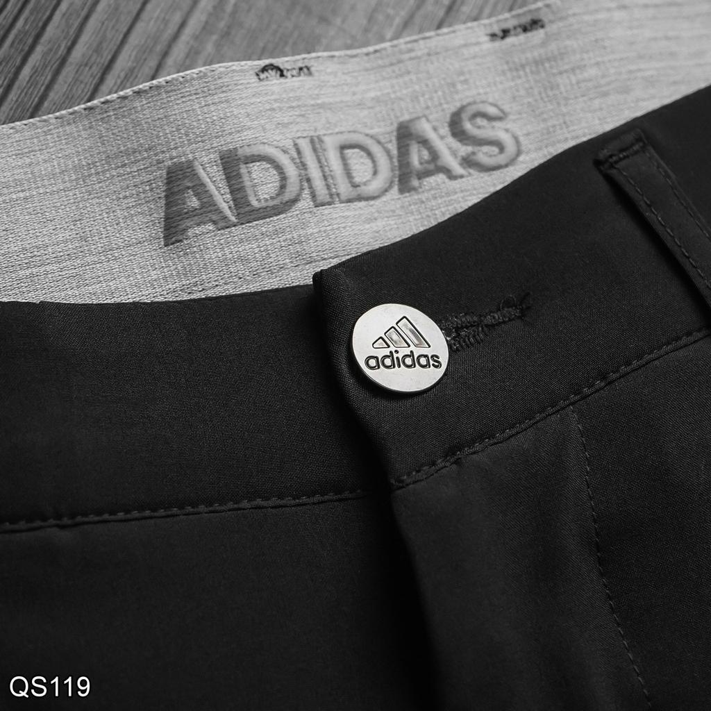 Quần Short Golf Xi Dãn Xịn QS119 Hãng Adidas Logo Thời Trang Nam VNXK