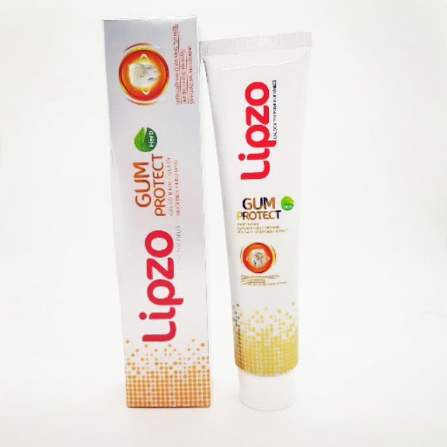 Kem Đánh Răng Cao Cấp Lipzo Gum Protect 95g - Giúp Trắng Răng, Thơm Mát Cả Ngày