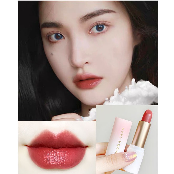 son môi son lì MUGE LEEN mềm mượt mùi trái cây lâu trôi dưỡng ẩm chống thấm nước | BigBuy360 - bigbuy360.vn