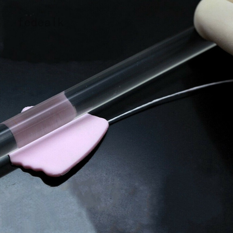Cây Lăn Đất Sét Cán Nhựa Acrylic Trong Suốt